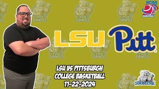 LSU vs Pittsburgh 11/22/24 Free College Basketball Picks and Predictions  | NCAAB Pick