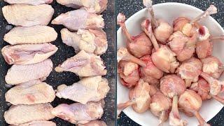 Easy Method to Make Chicken Lollipop from Chicken Wing | Convert Chicken Wings to Lollipops at Home