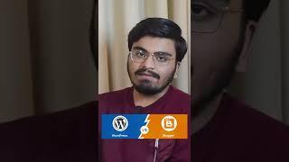 WordPress Vs Blogger: ब्लॉग्गिंग के सबसे अच्छा कौन? | #Shorts By Satish K Videos