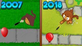 Evolution Of Bloons Tower Defense (2007-2018)