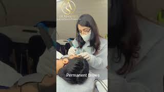 Permanent Brows for Male | natural Brows International Academy Pune