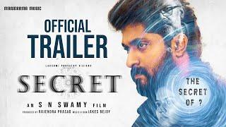 SECRET | Official Trailer | S N Swamy | Dhyan Sreenivasan | Aparna Das | Lakshmi Parvathy Visions