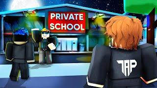 PRIVATE SCHOOL had a SCARY SECRET.. So I Went UNDERCOVER! (Brookhaven RP)