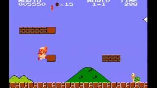 NES Super Mario Bros 1-1 retro gaming Game-Heure