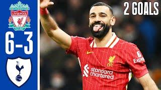 Tottenham vs Liverpool 3-6 - All Goals  & Highlights - Mohamed Salah 2 Goals