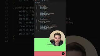 How to Create a Scroll To Top Button in 1 minute ‍ #Shorts