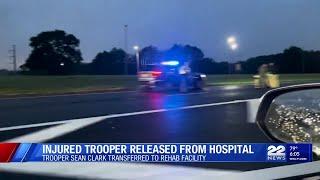 State Trooper Sean Clark released from hospital after hit-and-run
