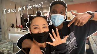 WE'RE OFFICIALLY ENGAGEMENT RING SHOPPING!!! * SHE FOUND THE ONE*