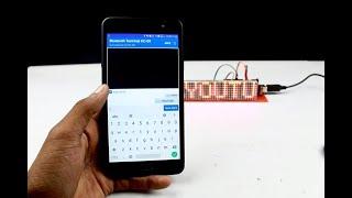 How to Make a Mobile Phone Controlled LED Display at Home