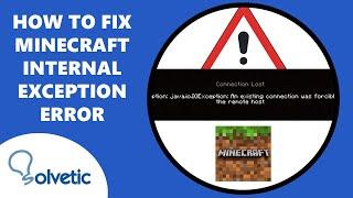 How to fix Minecraft Internal Exception Error ️