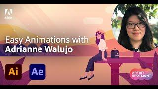 Easy Animations on Adobe After Effects with Adrianne Walujo