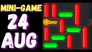 KEY 36! 24 AUGUST HOW TO SOLVE MINI GAME PUZZLE IN HAMSTER KOMBAT(SOLVED 100%)