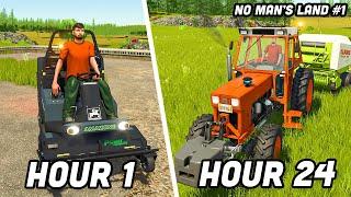 MEGA FARM on NO MAN'S LAND #1 | FARMING SIMULATOR 25