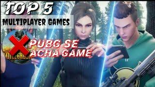 Top 5 Offline Games Like Pubg | Offline Battleground Games | offline battle royal games