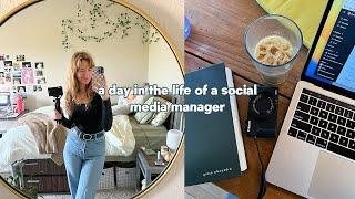 a day in my life as a social media manager!