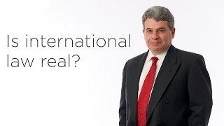 Is international law real? Professor José Alvarez weighs in