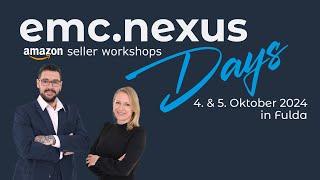 #5 - EMC.NEXUS Verkaufskomplizen: EMC.NEXUS Days Amazon Händler Workshop - 4. & 5. Okt. 24 in Fulda