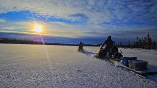 Canadian Wilderness Adventure | Bushcraft Camping & Vintage Snowmobiles