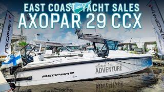 Axopar 29 CCX Walkthrough Tour At FLIBS