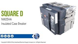 Schneider Electric, Square D, NW25HA, 2500 Amp, 690 Volt,  IEC, Insulated Case Circuit Breaker