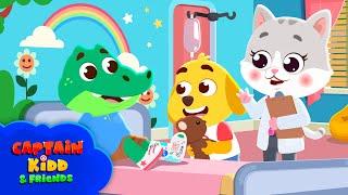Doctor Doctor | Captain Kidd and Friends | Kiddopia | Kids Cartoon Learning Videos Toddlers