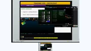 Learn to Trade - TRADING 103 - ENTRY, EXIT and MONITORING