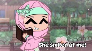 “She smiled at me!” |ORIGINAL| Gacha Muslim  |@RaniaRiazWagan