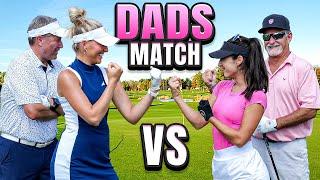 Father-Daughter 2v2 Golf Challenge! Andolphos vs. Hendersons | Losers Get Waxed!