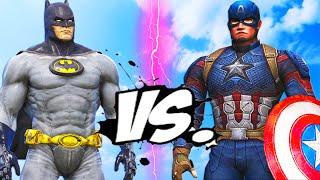 BATMAN VS CAPTAIN AMERICA - EPIC BATTLE