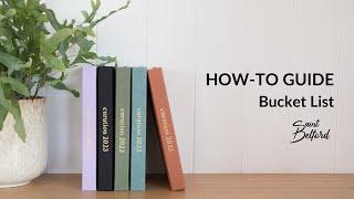 Curation 2023 Diary How to - Bucket List