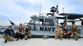 Found 5 Explosive Devices Underwater with the U.S. Navy! (Bomb Squad Called)