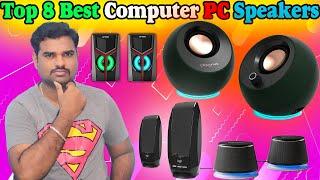  Top 8 Best PC Speaker In India 2024 With Price |Computer Speaker System Review & Comparison