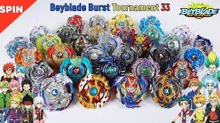 베이블레이드 버스트 토너먼트 33회 32강~결승합본ベイブレードバーストトーナメント33 Beyblade Burst Sparking Tournament 33