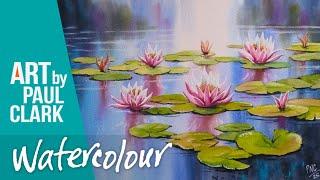 How to Paint a Lily Pond in Watercolour