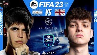 NICOLAS99FC VS TEKKZ | FIFA 23 - eCHAMPIONS LEAGUE QUALIFIER FGS23 - PRO VS PRO