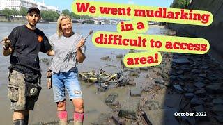 A Tough Spot to Reach gives up some Wicked Treasures - Mudlarking with Nicola White (October 2022)