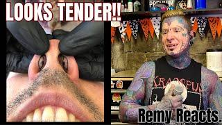 Remy reacts to Viral tattoos  #ink #inked #tattoos