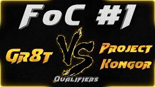 Paradise League - HoN FoC Tournament #1 ~ Qualifiers ~ Gr8t VS Project KONGOR (Single Elimination)