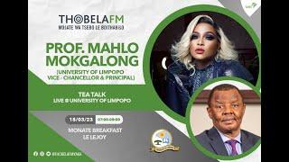 Thobela FM Tea talk live at the University of Limpopo