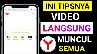 cara mengatasi yandex tidak bisa mencari video . 100% pasti berhasil