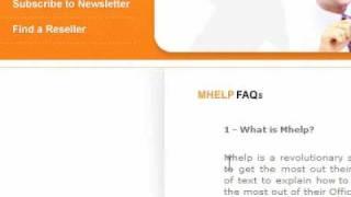 How to view the Mhelp FAQs