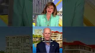 Fox's Maria Bartiromo becomes IRRITATED when Sen. Rick Scott can't answer a basic budget question