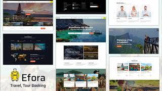 Efora - Travel, Tour Booking and Travel Agency WordPress Theme | Themeforest Website Templates and