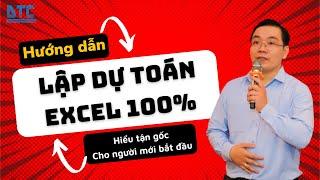 HD lập dự toán bằng Excel 100% hiểu tận gốc dành cho người mới bắt đầu| Thầy Mai Bá Nhẫn