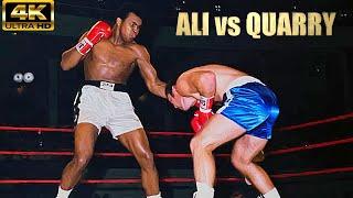 Muhammad Ali vs Jerry Quarry | KNOCKOUT Boxing Fight | 4K Ultra HD