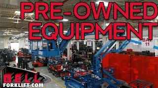 Pre-Owned Equipment | Bell Forklift | Michigan Forklift Dealer