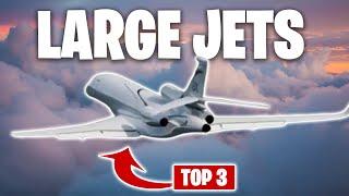 Top 3 Large Business Private Jets 2023 (Dassault Falcon 8X, Bombardier Global 7500)