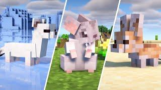 18 Amazing Minecraft Mods (1.20.1, 1.21 and below) | SUPER CUTE Animals !