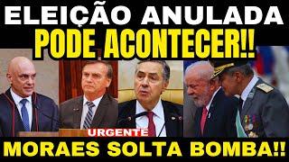 bomba!! ELEIÇÃO PODE SER ANULADA POR USO DE URN4 ELETRÔNIC4!! MORAES TOMA DECISÃO AS PRESSAS