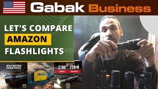 real flashlights vs cheap amazon flashlights - Gabak Business - Gabriel Barrandeguy